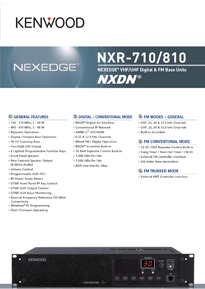 NXR-5700/5800 Brochure